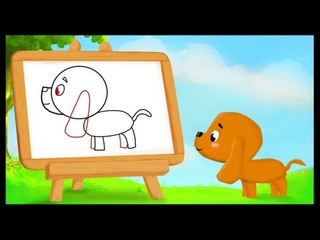 Apprendre dessiner les animaux - Le chien