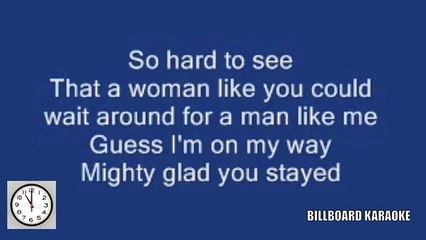 Karaoke Stuck On You - Lionel Richie Mark Connors Country Version - YouTube