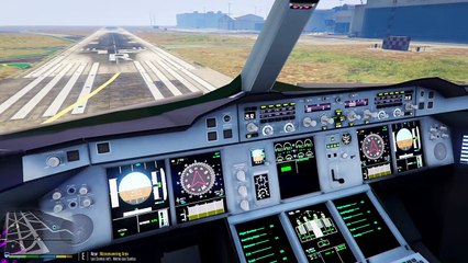 GTA 5 - LANDING GIGANTIC A380 ON THE AIRCRAFT CARRIER (GTA 5 Funny Moment)