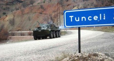 Tunceli'de PKK Jandarma Taburuna Uzun Namlulu Silahlarla Saldırdı
