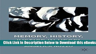 [Reads] Memory, History, Justice in Hegel Free Books