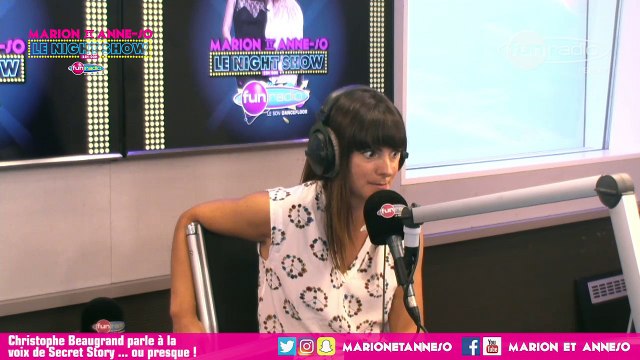 Christophe Beaugrand parle à la voix de Secret Story ... ou presque ! - Marion et Anne-So