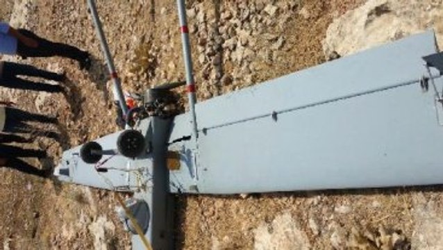 Gaziantep'te Boş Alana ABD Yapımı İnsansız Hava Aracı Düştü