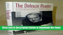 [Reads] The Deleuze Reader Online Ebook