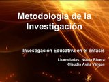 Cómo realizar la Metodología de su propuesta de Investigación