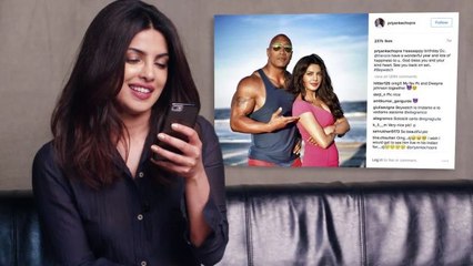 Priyanka Chopra Scrolls Through Her Instagram With GQ