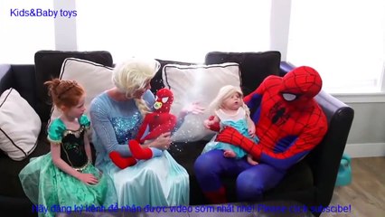 Người nhện và Nữ hoàng băng giá Elsa - Cuộc sống hàng ngày cùng joker 2016