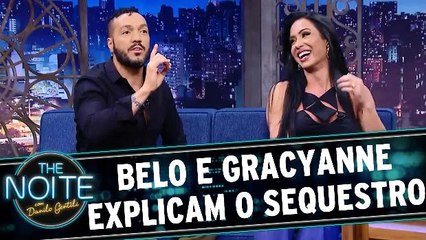 Belo e Gracyanne falam sobre o caso do `sequestro da dor de barriga`