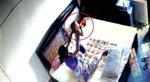 Hintli Kadının Bebeğine İşkence Yaparken Gizli Kameraya Yakalandı