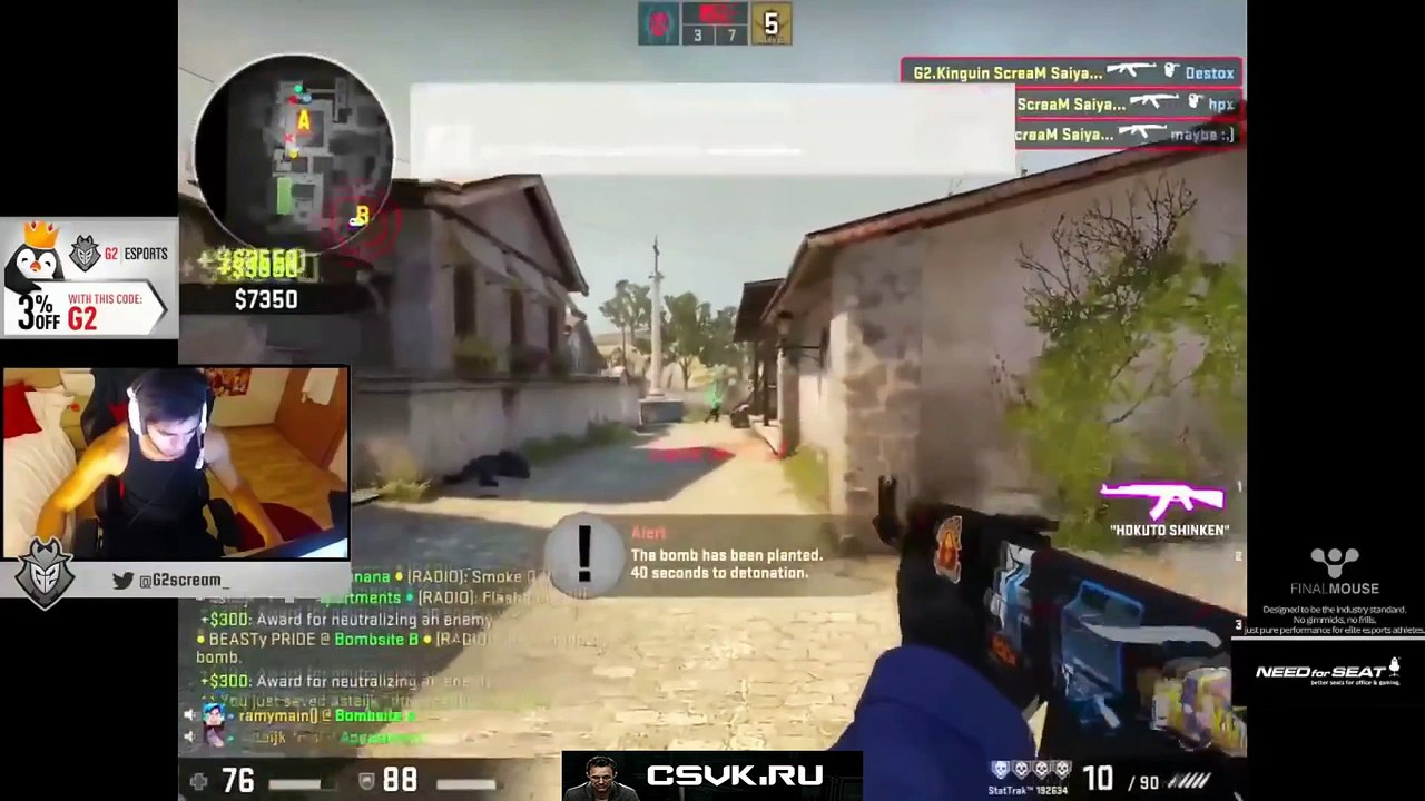 ScreaM Vs. roca (Who is Better?) #CSGO