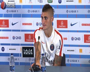 Monaco / PSG - La conf' de Marco Verratti