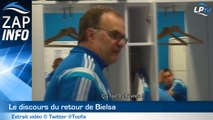 Zap : le discours du retour de Bielsa