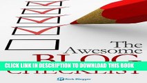 [PDF] The Awesome Blog Checklist - Step-By-Step Guide To Creating A Successful Blog Full Online