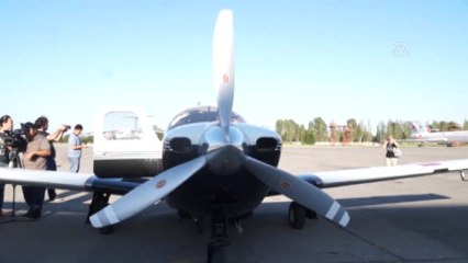 Kırgız Pilot Tek Motorlu Uçakla Dünya Turuna Çıktı