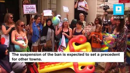 Breaking: French court suspends controversial burkini ban