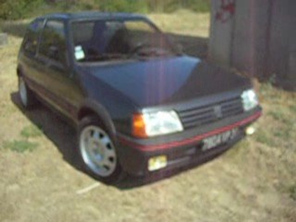 Présentation 205 GTi 1.9 130 1987