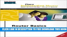 New Book Router Basic Simulator: Cisco Interactive Mentor