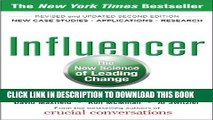 New Book Influencer: The New Science of Leading Change, Second Edition (Paperback)
