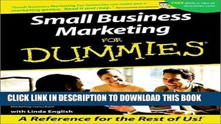 Collection Book Small Business Marketing For DummiesÃ‚ (For Dummies (Computer/Tech))