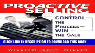 New Book ProActive Selling: Control the Process -- Win the Sale