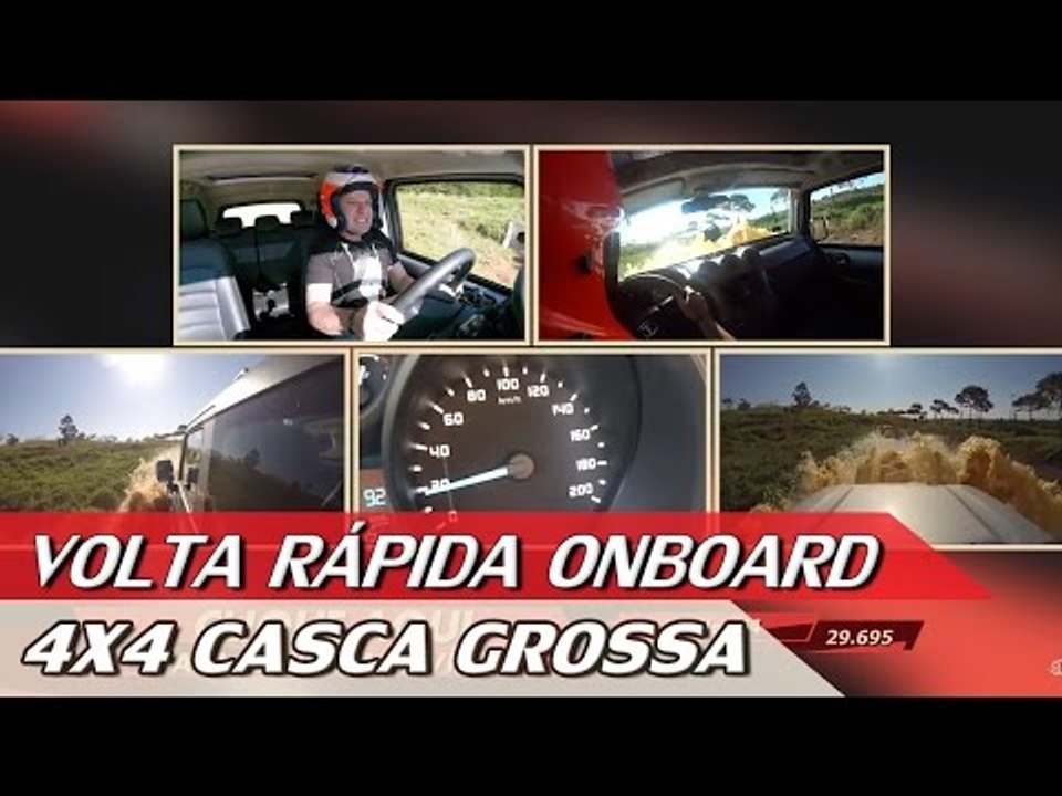 LADA NIVA X RANGE ROVER X TROLLER T4 – DESAFIO CASCA GROSSA – VR OFF-ROAD ONBOARD #2 | ACELERADOS