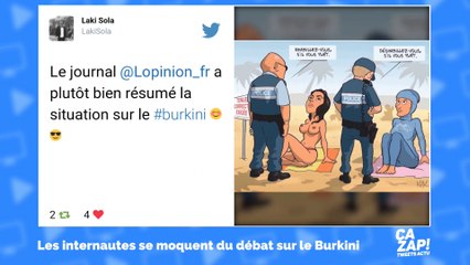 Quand Twitter se moque de l'interdiction du burkini !