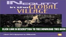 New Book Inequity in the Global Village: Recycled Rhetoric and Disposable People