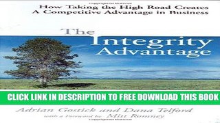 New Book The Integrity Advantage