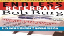 New Book Endless Referrals: Network Your Everyday Contacts Into Sales, New   Updated Edition