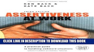 New Book Assertiveness At Work