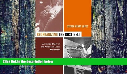 Must Have  Reorganizing the Rust Belt: An Inside Study of the American Labor Movement  READ Ebook