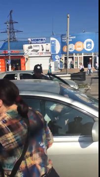 Поліція затримала неадекватного водія-порушника (20.08.16 м.Чернівці)