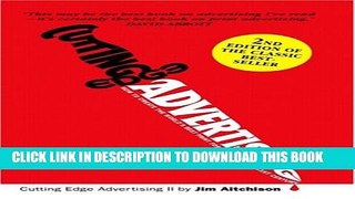 New Book Cutting Edge Advertising, 2nd Edition