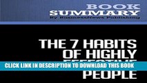 Collection Book Summary: The 7 Habits of Highly Effective People - Stephen R. Covey: An Approach