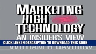 New Book Marketing High Technology