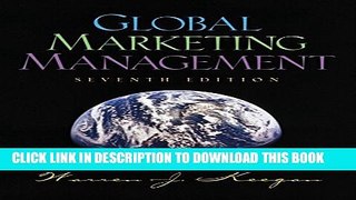 New Book Global Marketing Management (7th Edition)