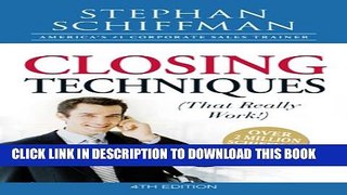 New Book Closing Techniques (That Really Work!)