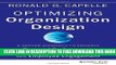 New Book Optimizing Organization Design: A Proven Approach to Enhance Financial Performance,