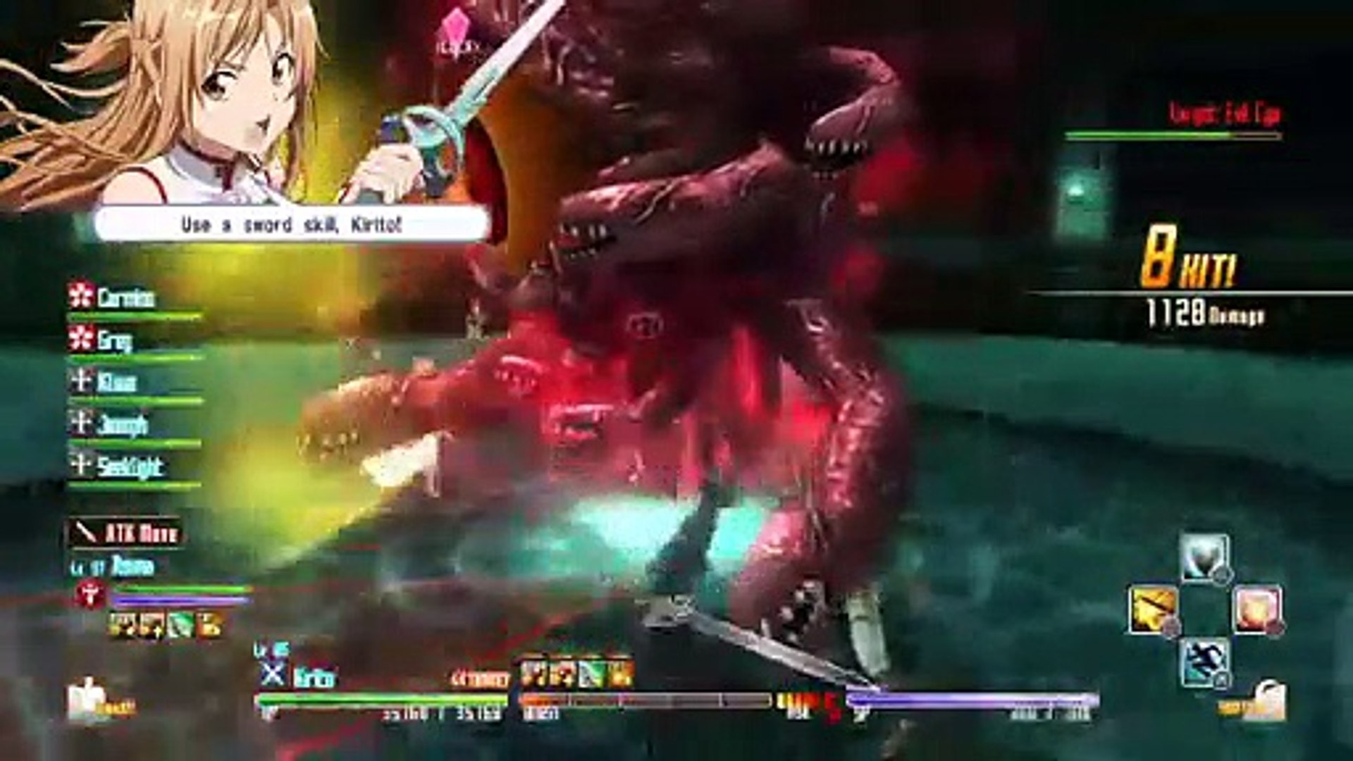 Sword Art Online Hollow Fragment Gameplay 1 Video Dailymotion