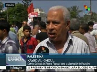 Palestinos celebran victoria del prisionero Bilal Kayed