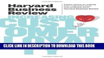 New Book Harvard Business Review on Increasing Customer Loyalty