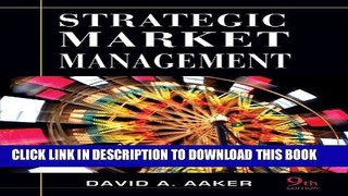 New Book Strategic Market Management