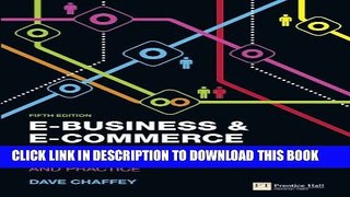 Collection Book E-Business   E-Commerce Management, 5th edition