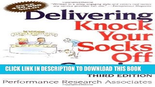 New Book Delivering Knock Your Socks Off Service (Knock Your Socks Off Series)
