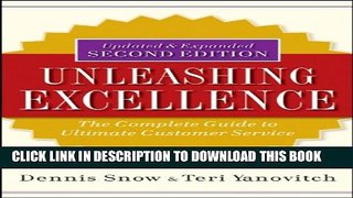 New Book Unleashing Excellence: The Complete Guide to Ultimate Customer Service