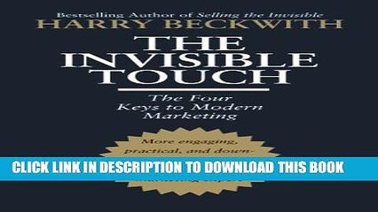 Collection Book The Invisible Touch: The Four Keys to Modern Marketing