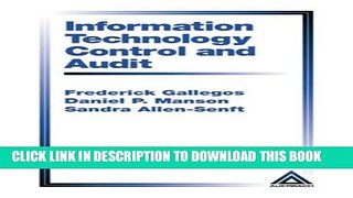 New Book Information Technology Control and Audit