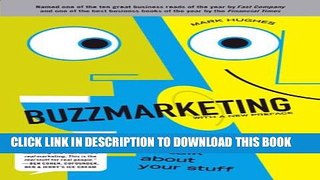 New Book Buzzmarketing: Get People to Talk About Your Stuff
