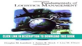 New Book Fundamentals of Logistics Management (Irwin/McGraw-Hill Series in Marketing)