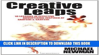 Collection Book Creative Leaps: 10 Lessons in Effective Advertising Inspired at Saatchi   Saatchi
